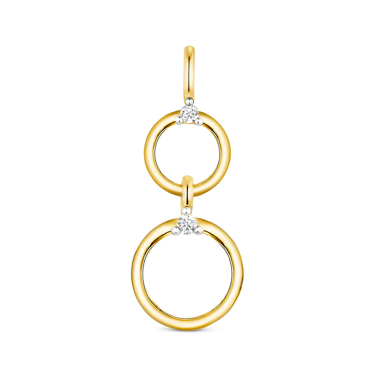 DJ_Brillant Anhänger Gold 585 tlw. rhod._499Eur_204435