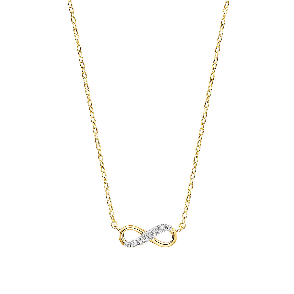 DJ_Diamant Collier Infinity Gold 585 bicolor_399Eur_204430