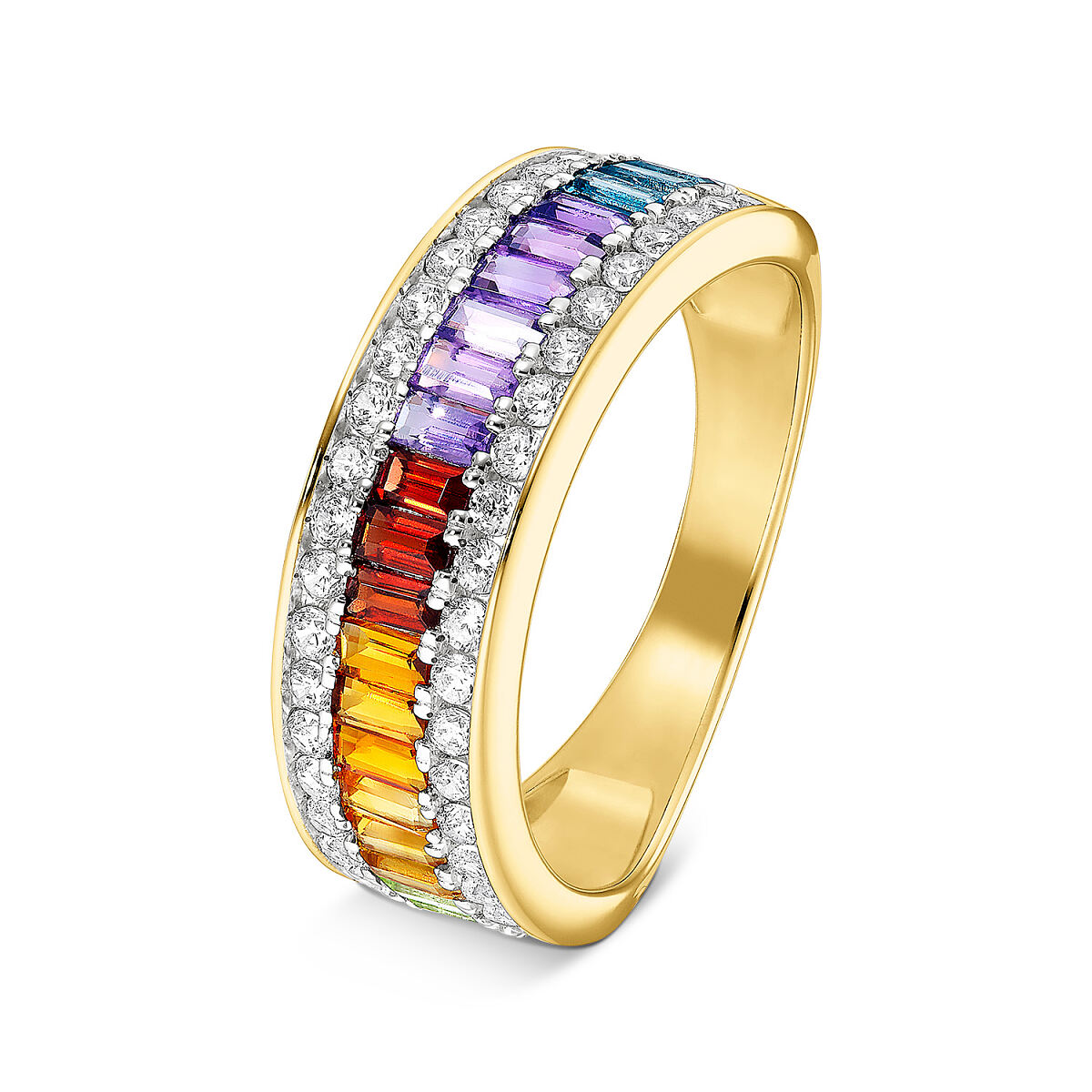 Dorotheum Juwelier_Schmuckstück mit Farbsteinen