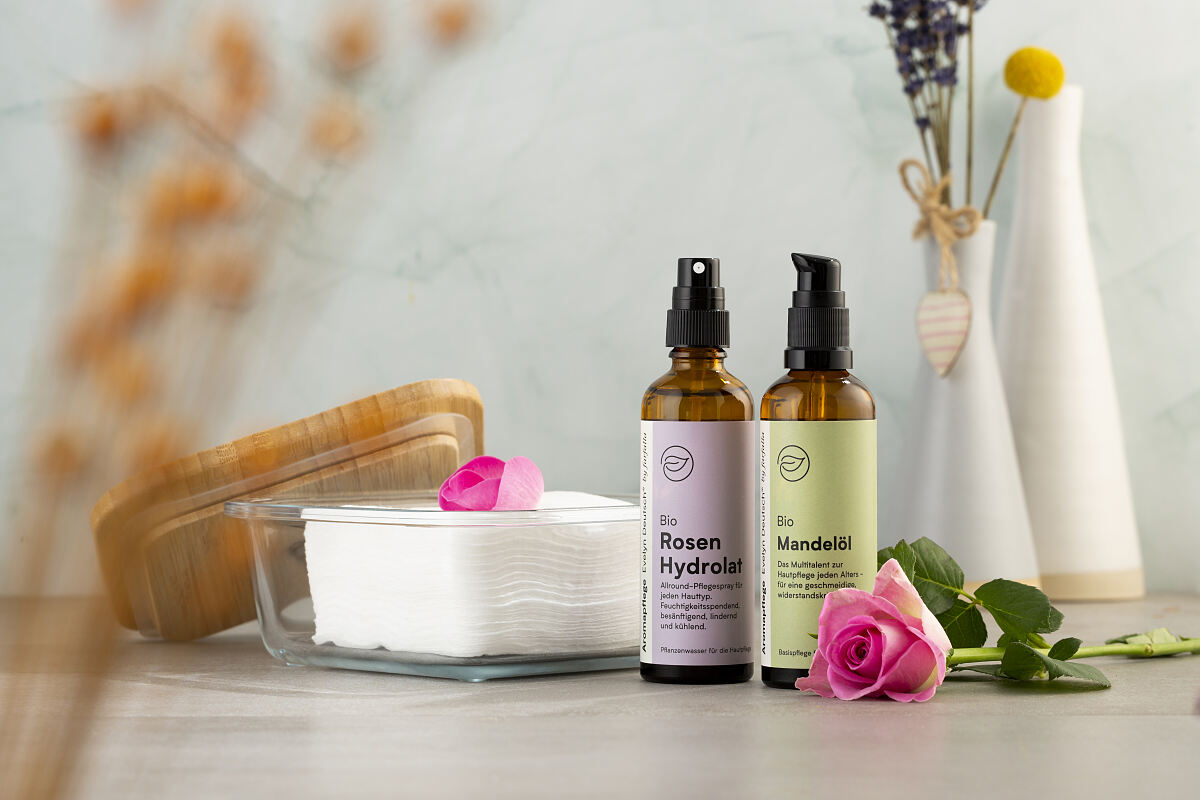 Aromapflege Evelyn Deutsch_Rosenhydrolat 75ml_EUR 9,90_für Feuchttücher DIY