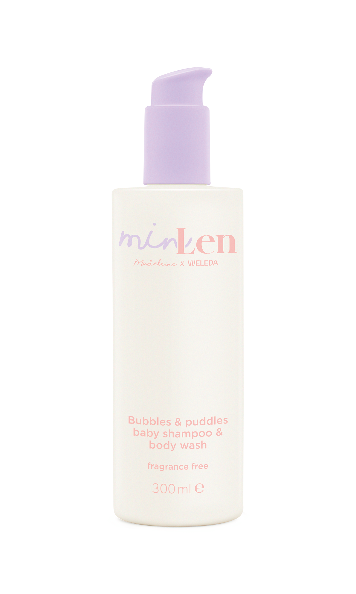 Weleda_minLen Bubbles & puddles Baby Shampoo & Body Wash_300ml_20,00 EUR_20,00 CHF