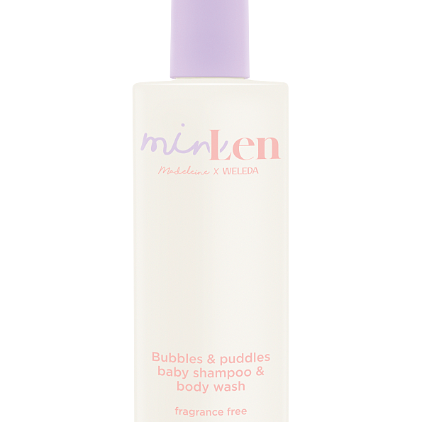 Weleda_minLen Bubbles & puddles Baby Shampoo & Body Wash_300ml_20,00 EUR_20,00 CHF