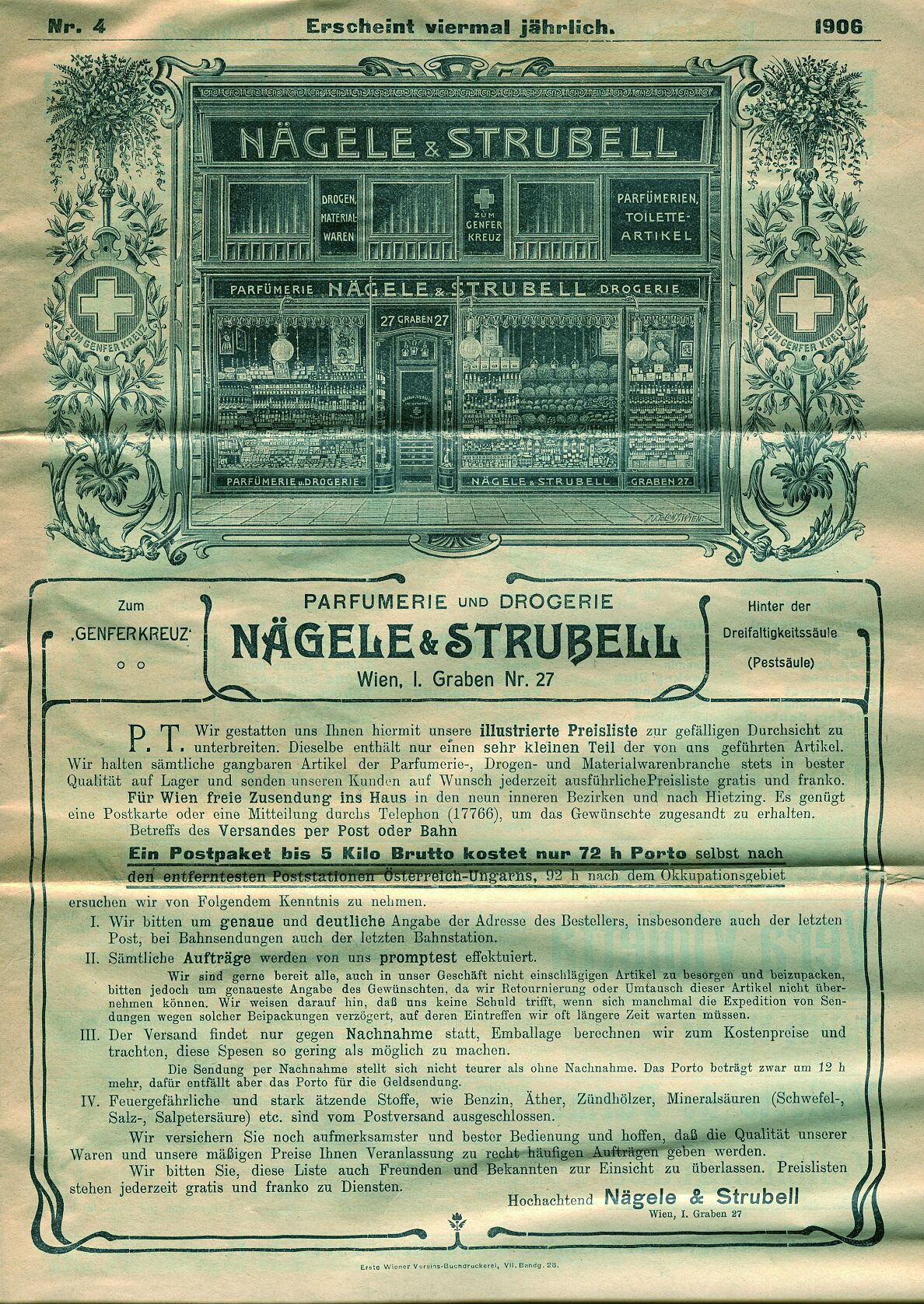 NÄGELE & STRUBELL feiert 145 Jahre_historische Zeitungsausschnitte