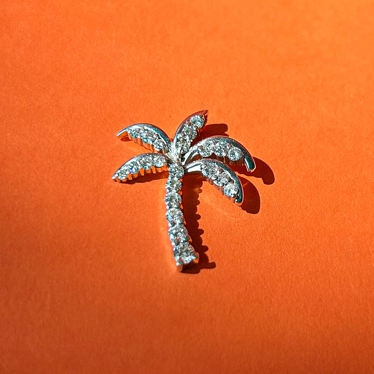 ES Brillantanhänger Palme zus.ca. 0,85ct WG 585, 4,2g 3953672540006  
