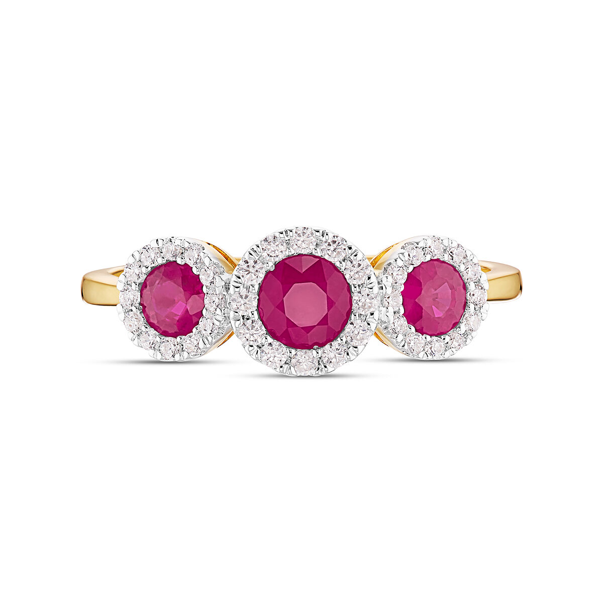 DJ Brillant Rubin Ring Gold 585 207327_a
