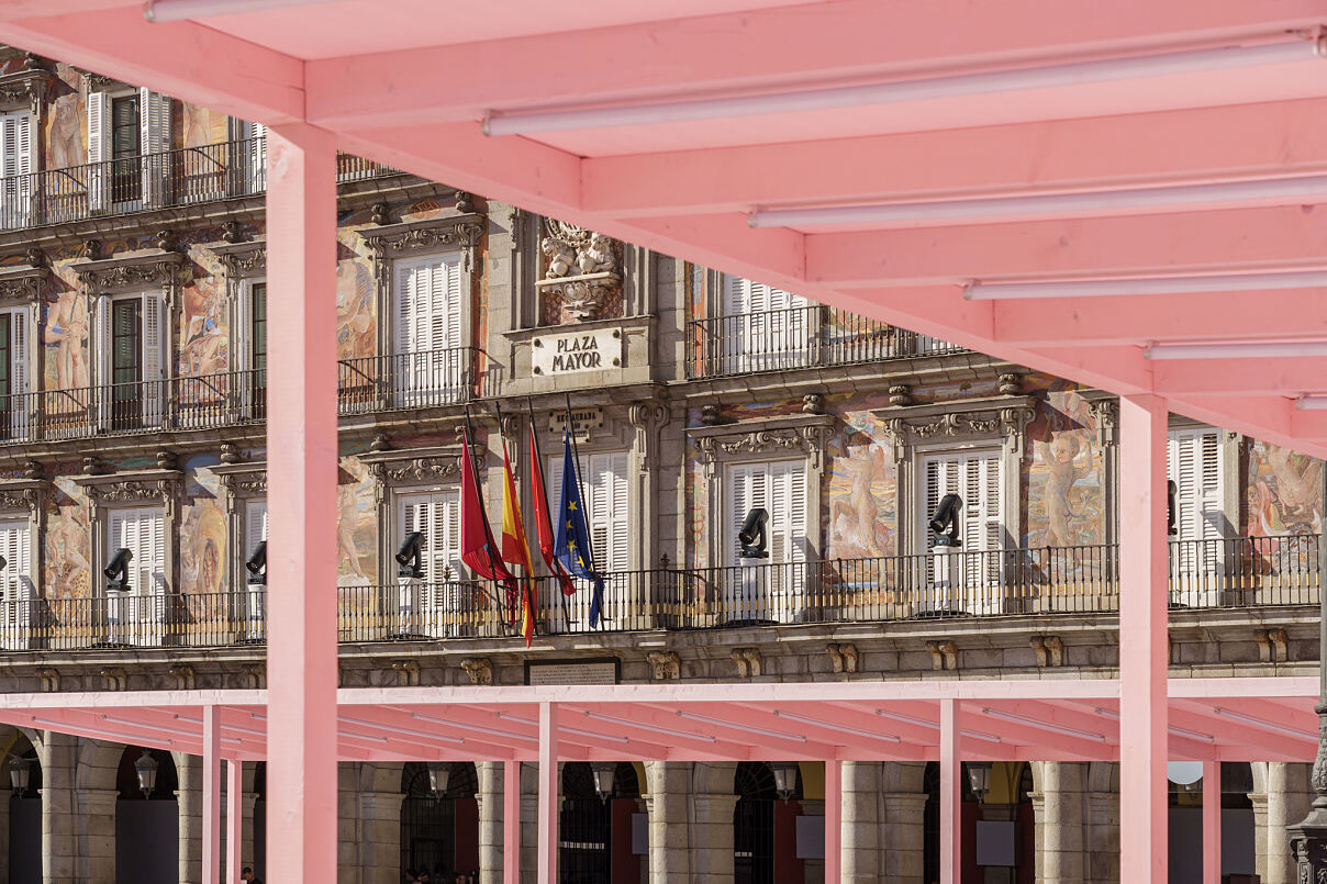 Carolina Herrera_Fashion Show Spring 26_Madrid_Plaza Mayor