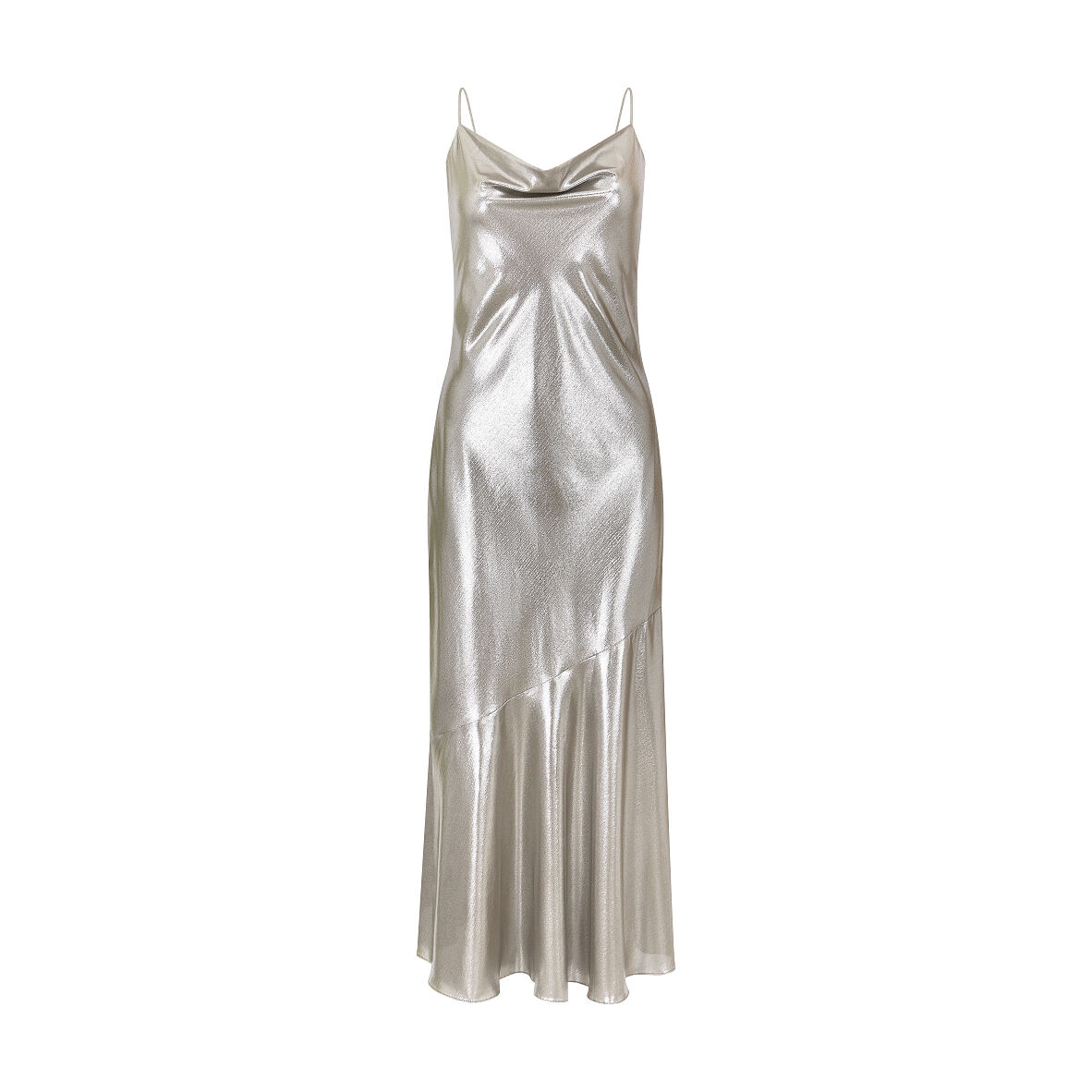 TK Maxx_Damen_Maxikleid silber_49.99€
