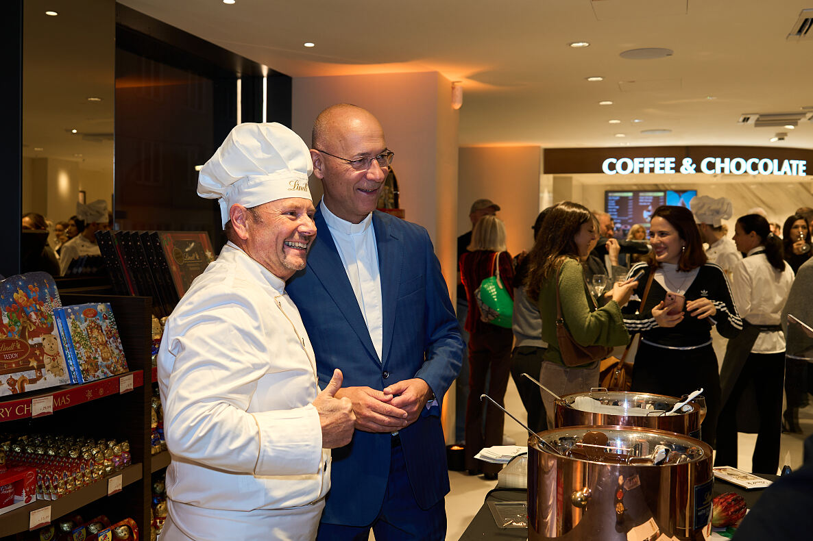 Lindt Flagship Store Maître Toni,Toni Faber