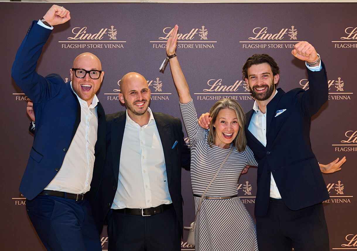 Lindt Flagship Store Vienna Dominik Leitner, Mathias Blum, Raphaela Klicka, Jan Lechner