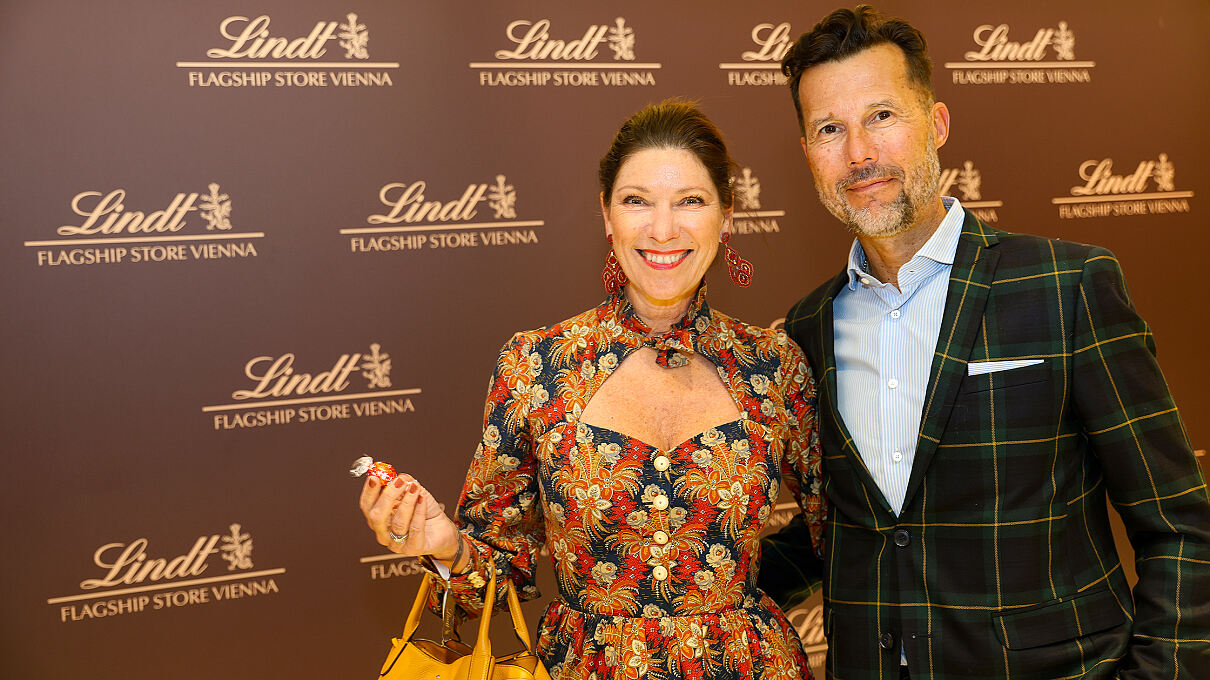 Lindt Flagship Store Vienna Marion und Wolfgang Nachtwey 