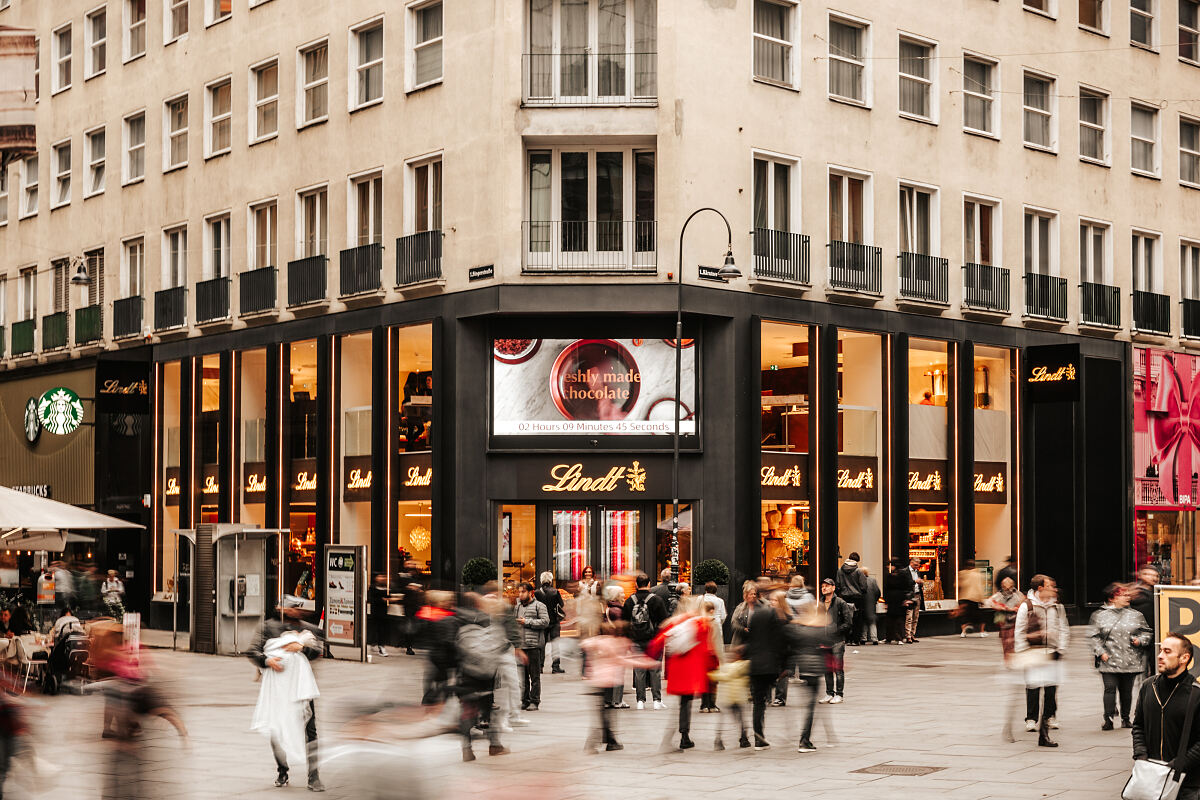 Lindt Flagship Store Vienna 