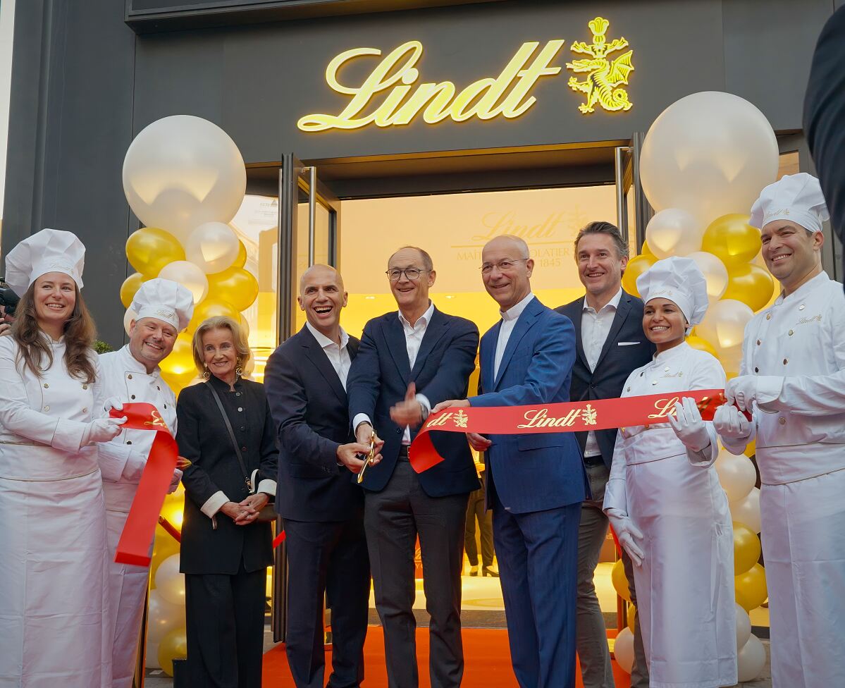 Lindt Flagship Store Vienna Maître Chocolatier,Elisabeth Gürtler, Ali Kulein, Adalbert Lechner, Toni Faber, Michal Spiller