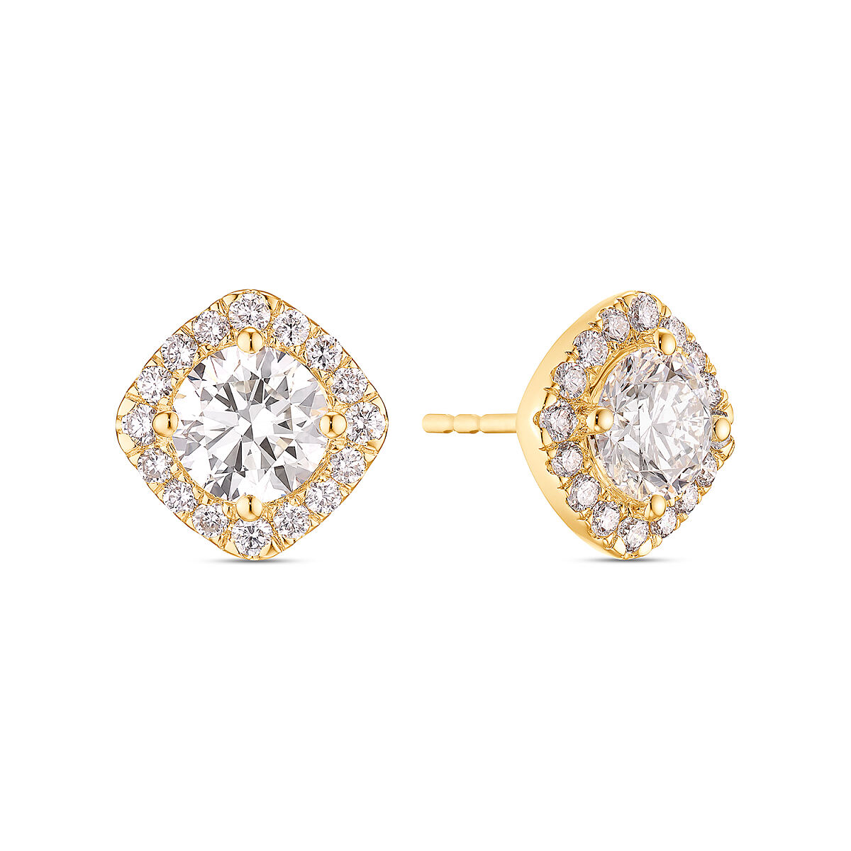 DJ_TRUELAB DIAMONDS  Ohrstecker Gold 585 im Brillantschliff zus. ca. 2,51 ct. 207423_1