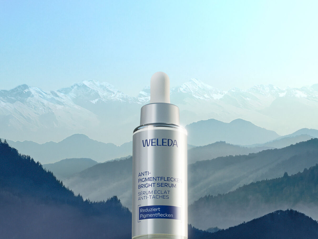 WELEDA_Anti-Pigmentflecken Bright Serum Blauer Enzian & Edelweiss_30ml_27,95€ 