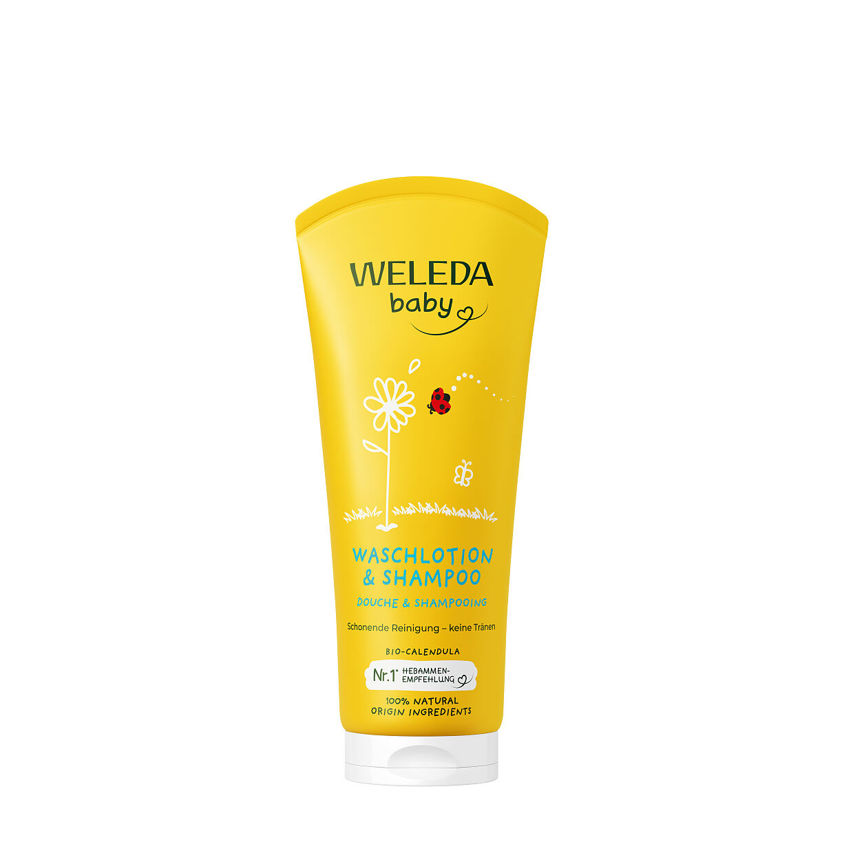 WELEDA Baby_Calendula_Waschlotion & Shampoo_200ml_7,45€