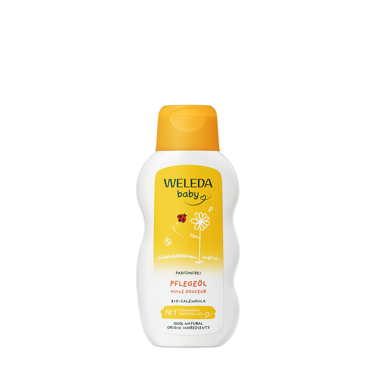 WELEDA Baby_Calendula_Pflegeöl parfümfrei_200ml_9,95€