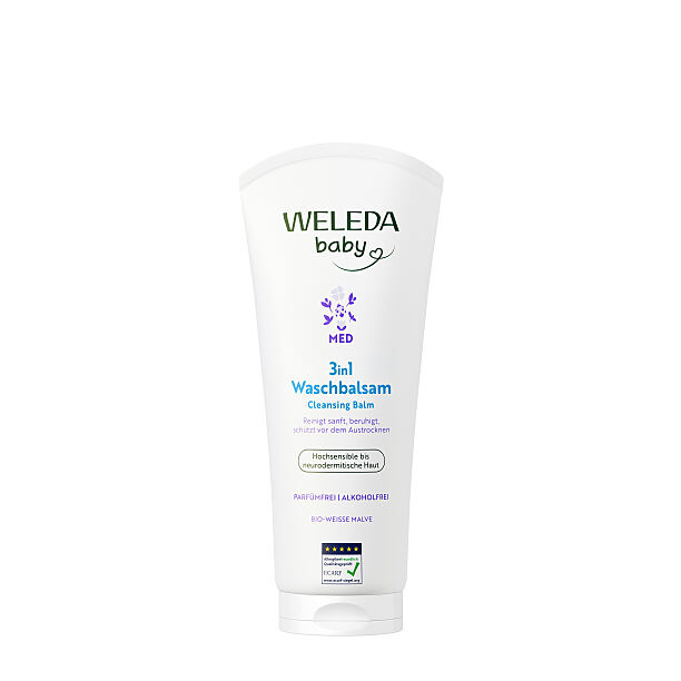 WELEDA_baby MED_3in1 Waschbalsam_200ml_7,95€