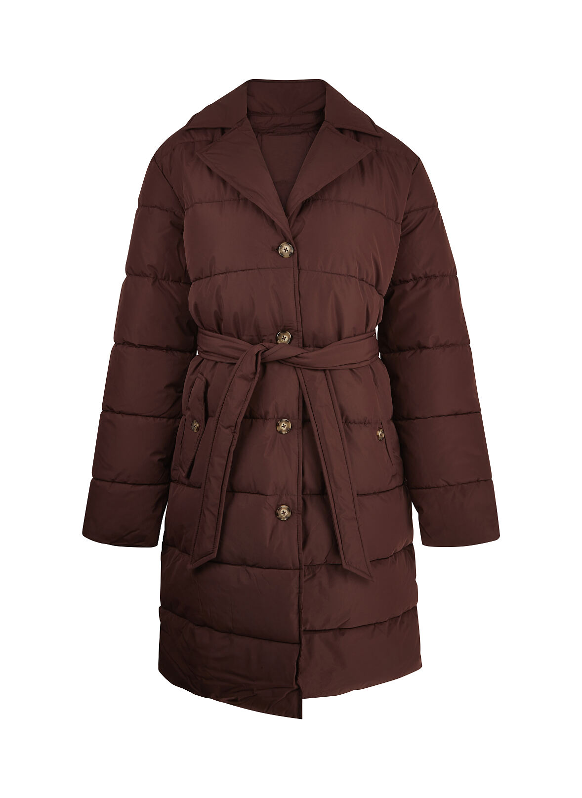 Unter100€_TK Maxx - Braun gesteppter Mantel €89,99 ( UVP €189,99)