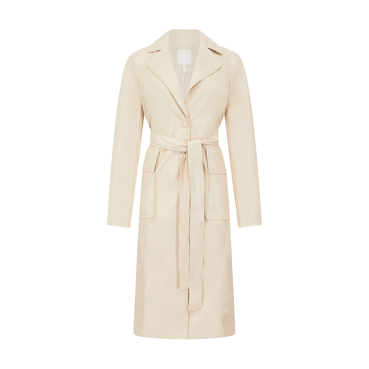 Unter100€_TK Maxx_CremeLederOptikTrenchcoat_74.99