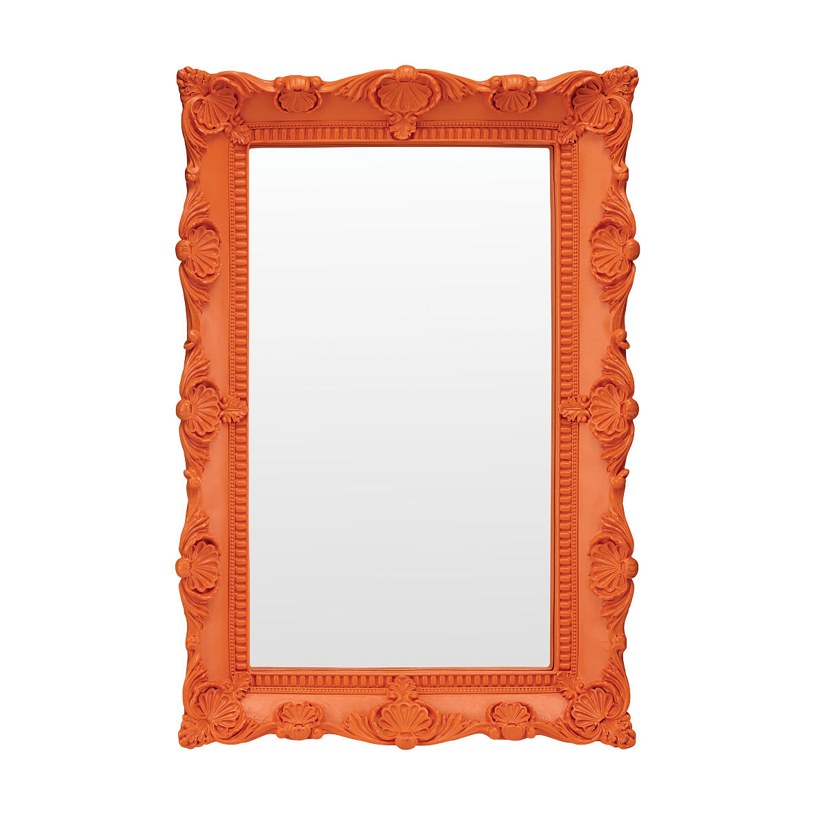 Unter100€_TK Maxx_VerzierterOrangerBilderrahmenspiegel_€64.99 (UVP €109.99)