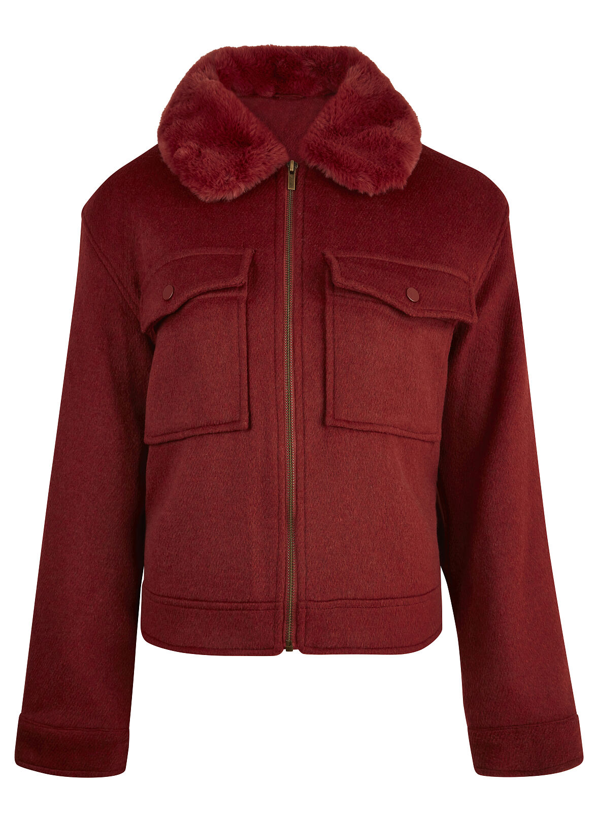 Unter50€_TKMaxx - WeinroteJacke €49,99