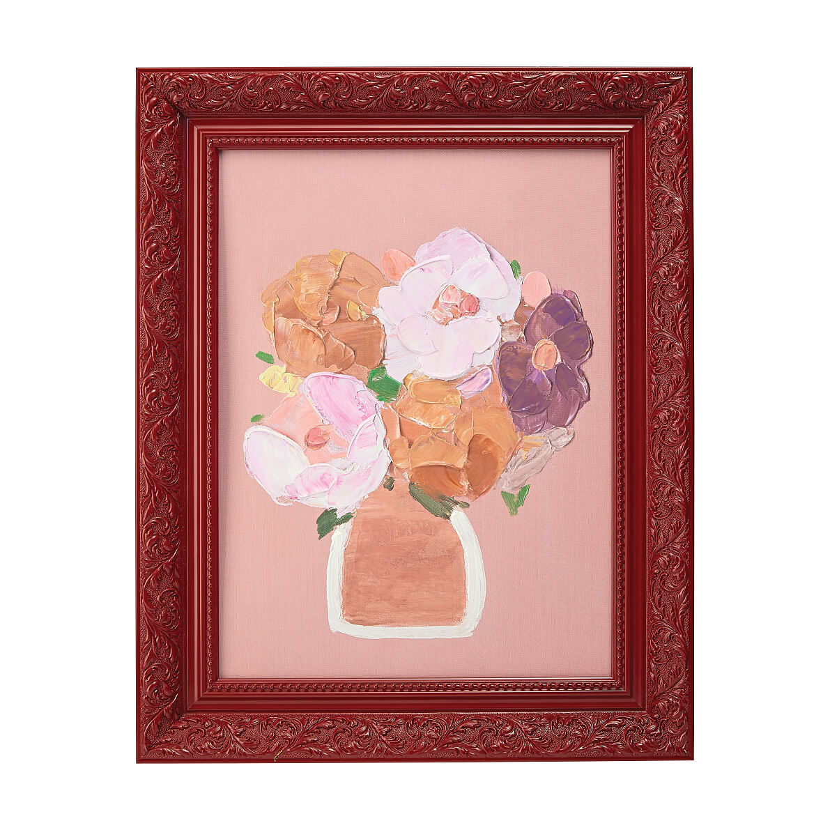 Unter20€_TK Maxx_BlumenbildMitRotemRahmen_19.99