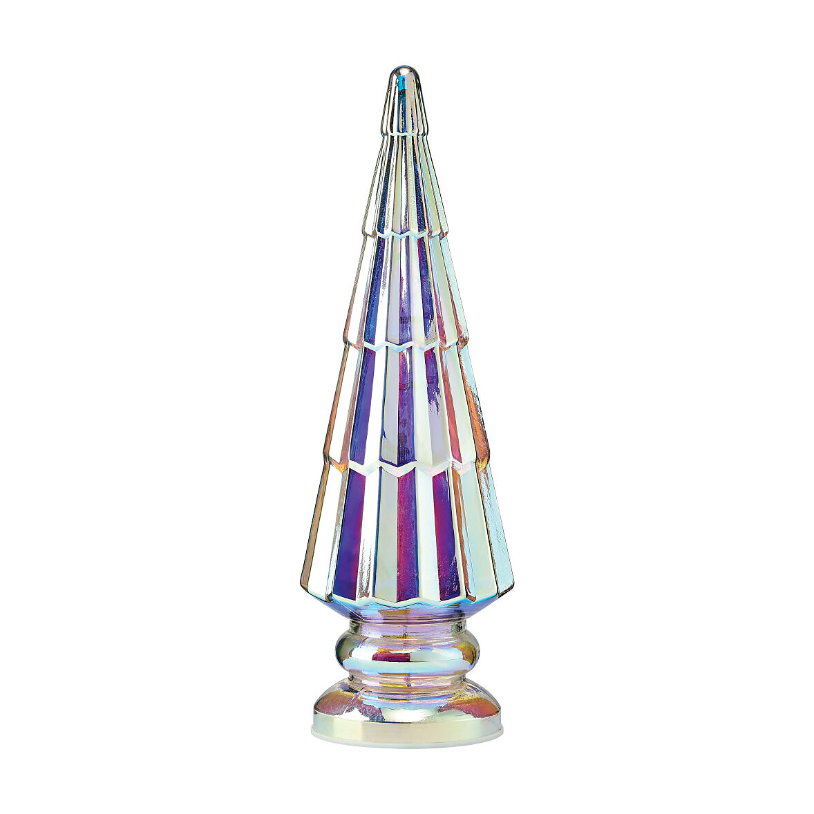 Unter20€_TK Maxx_GroßerGlasWeihnachtsbaumMitLicht_16.99