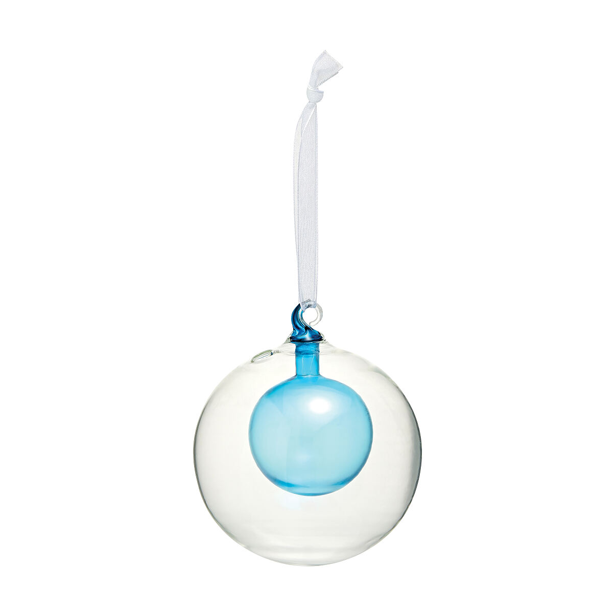 Unter10€_TK Maxx_SetAus4BlauenGlaskugelnKlarerGlaskugel_7.99