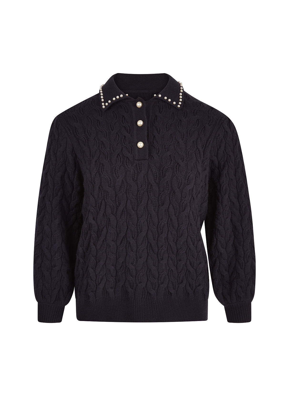 TK Maxx - Blaue Strickjacke €39,99 ( UVP €129,99)