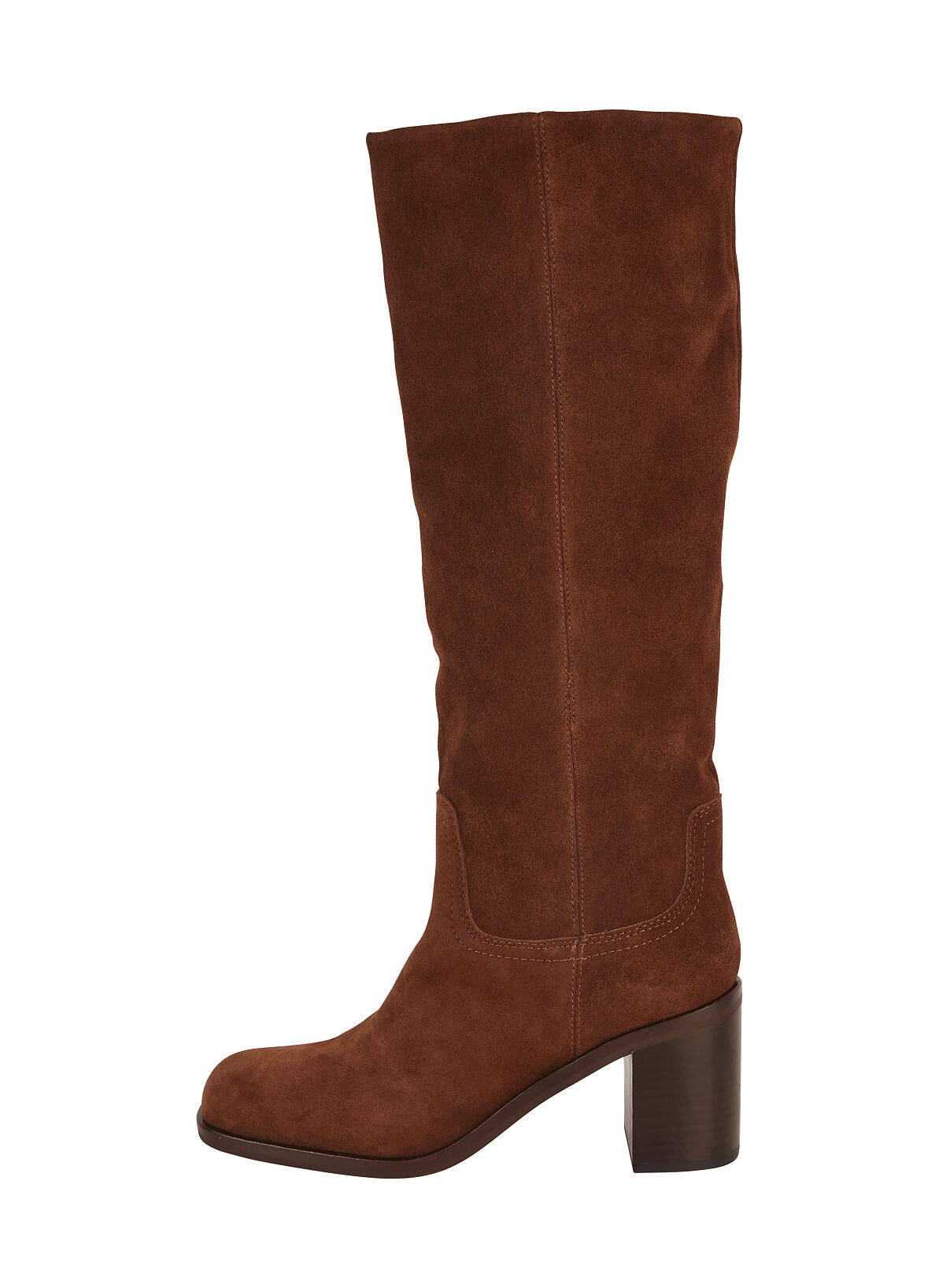 TK Maxx - Braune Wildlederstiefel €99,99