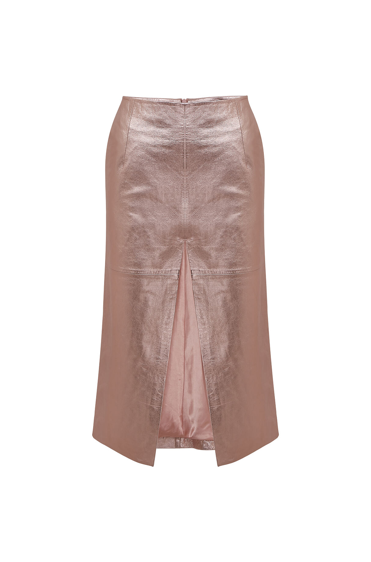 TK Maxx - Damen - Rock in Metallic-Rosa €99,99 (UVP €399,99)