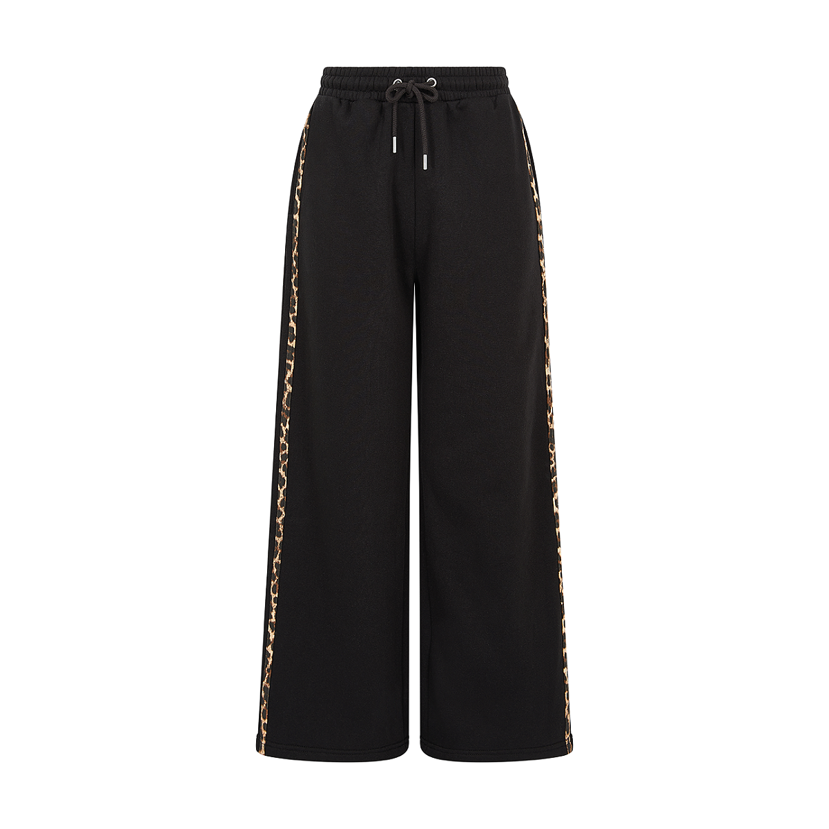 TK Maxx - Damen - Schwarze Jogginghose mit Leoparden-Detail €17,99