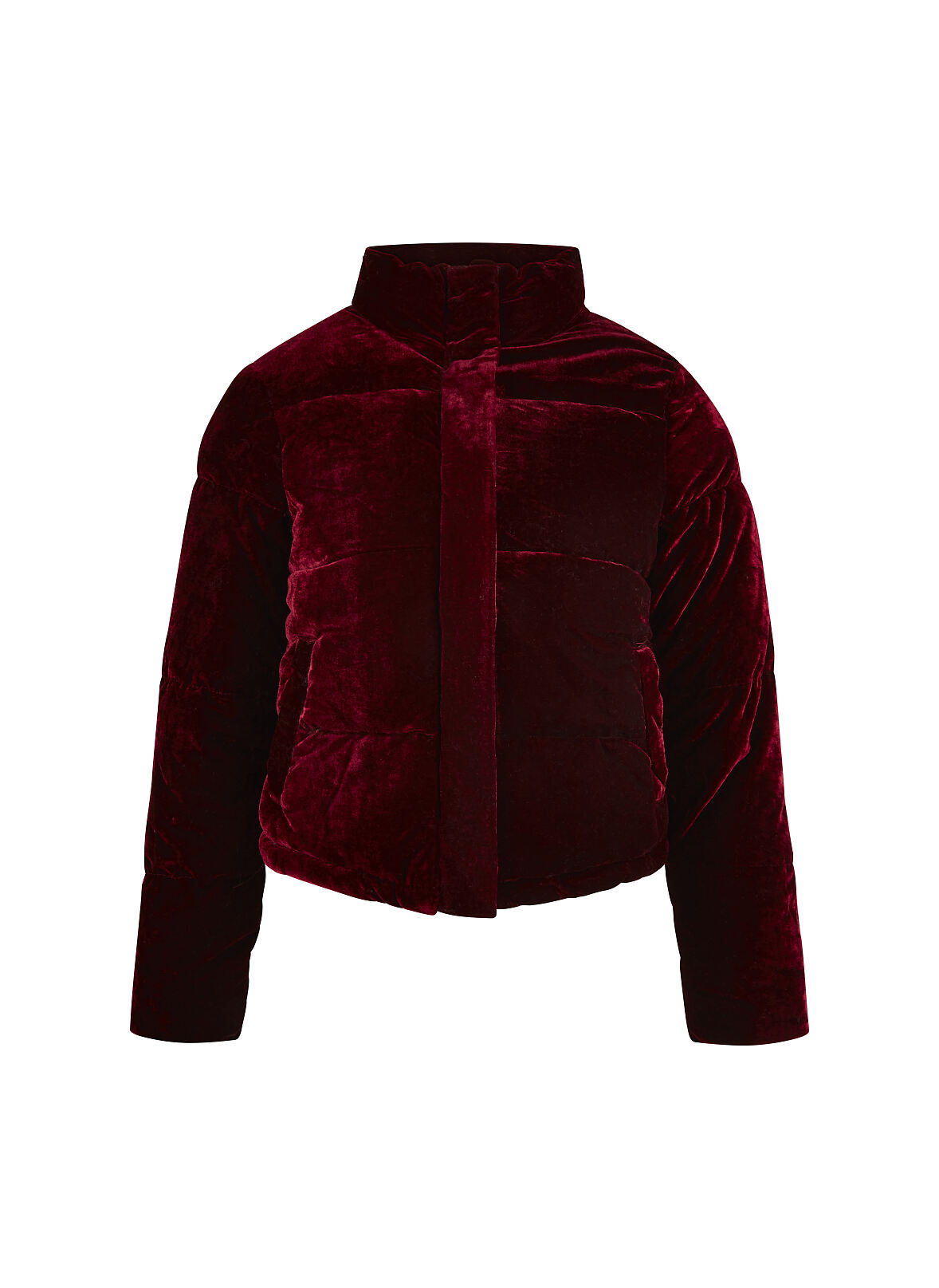 TK Maxx - Roter Samtmantel €39,99