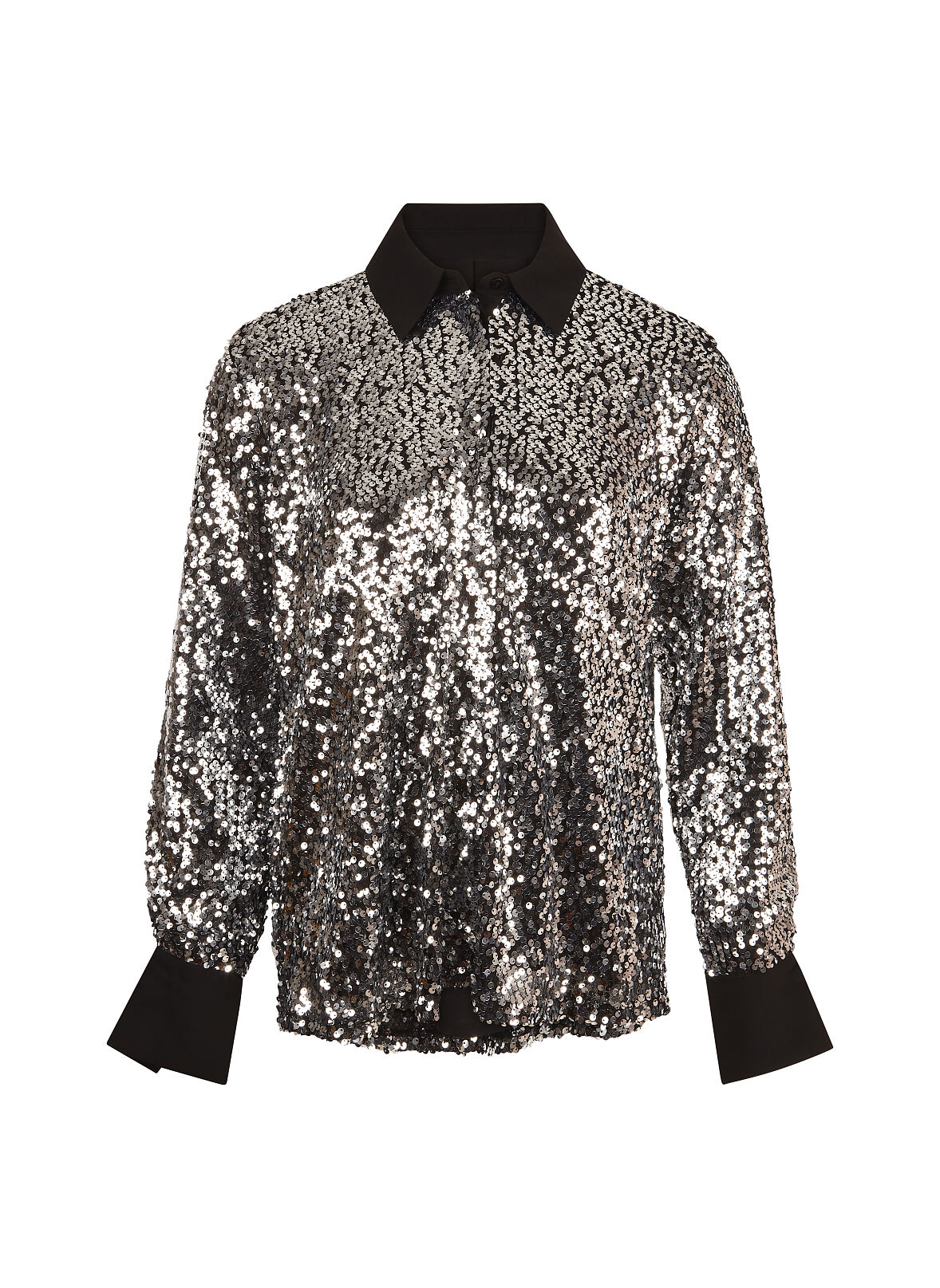 TK Maxx - Schwarzes Paillettenshirt €16,99 ( UVP €64,99)