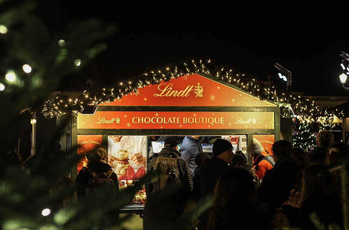 Lindt Golden Christmas - Weihnachtsmarkt Schloss Schönbrunn