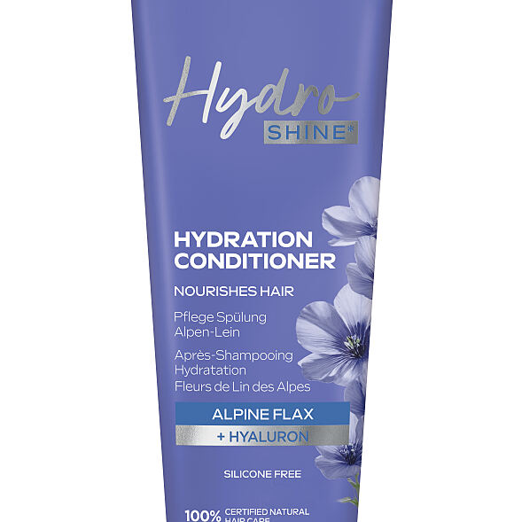 WELEDA_Hydra Shine_Pflege Spülung Alpen-Lein_ 250ml_UVP 6,95€