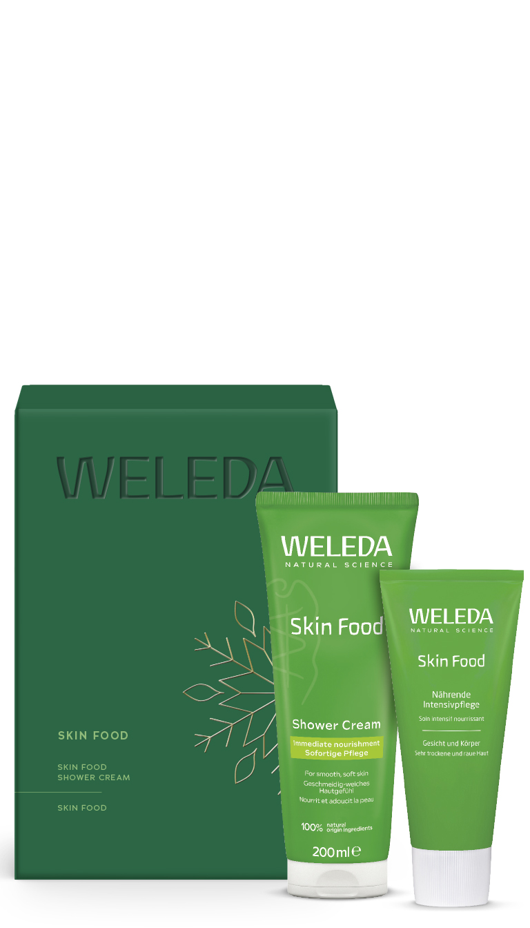 WELEDA_Xmas_Geschenkset_SKINFOOD_UVP € 12,95