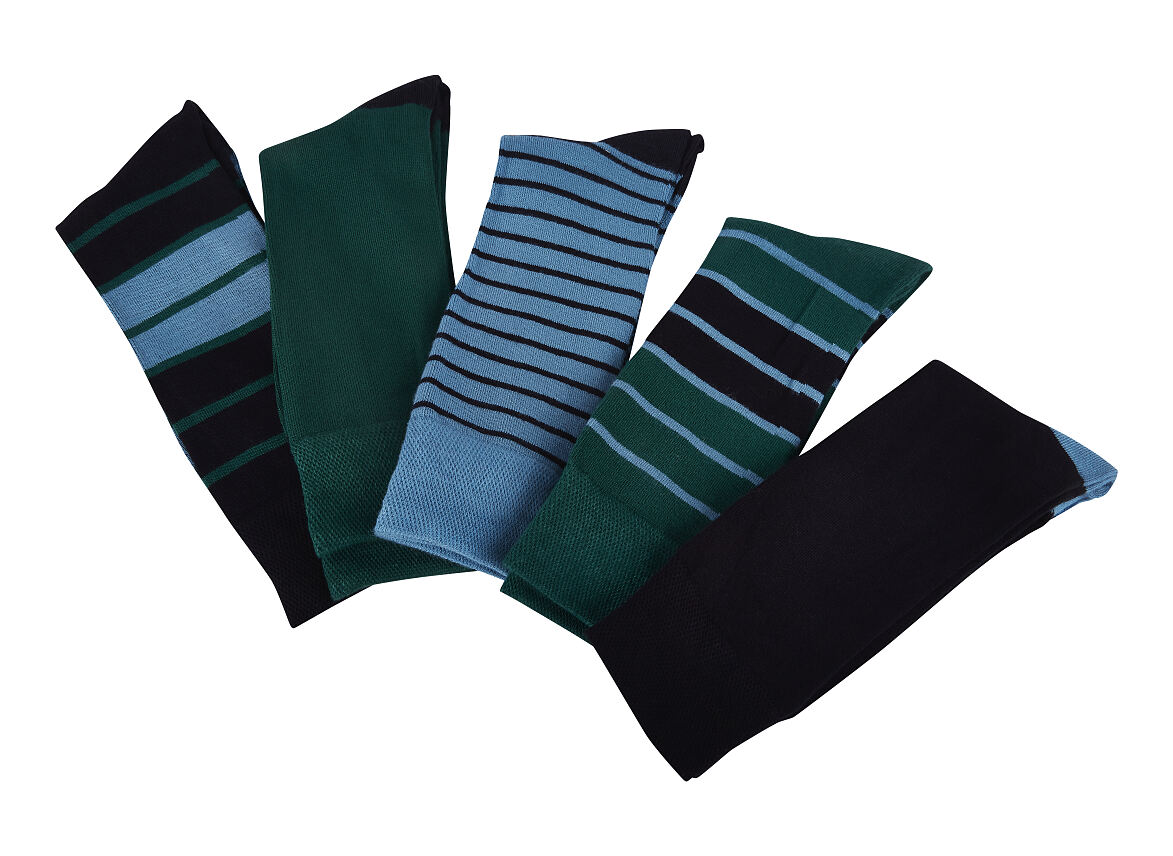 TK Maxx – Blau-grünes Socken-Set €9,99 (UVP €24,99)
