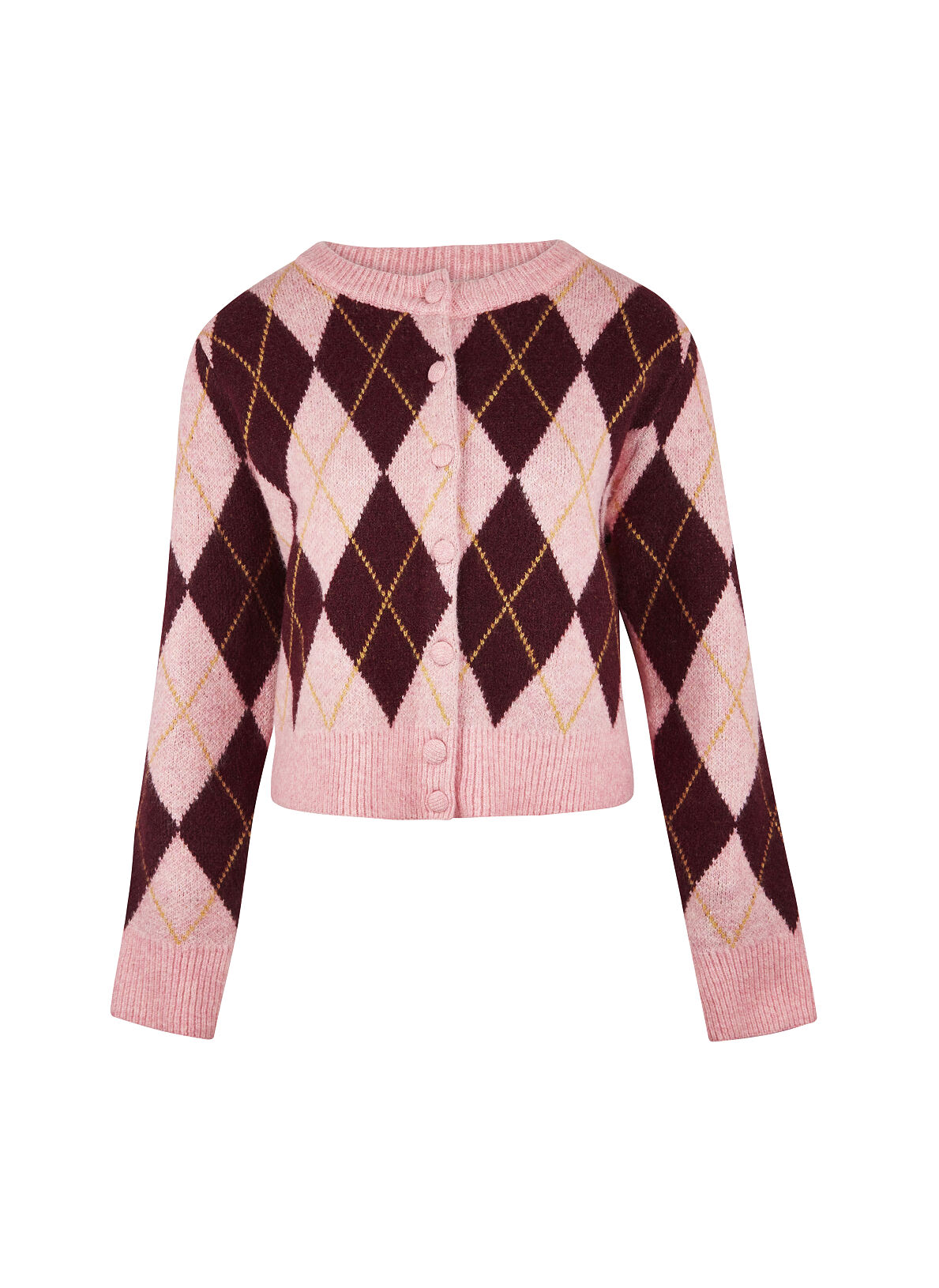 TK Maxx – Rosa Strickjacke €24,99 (UVP €69,99)