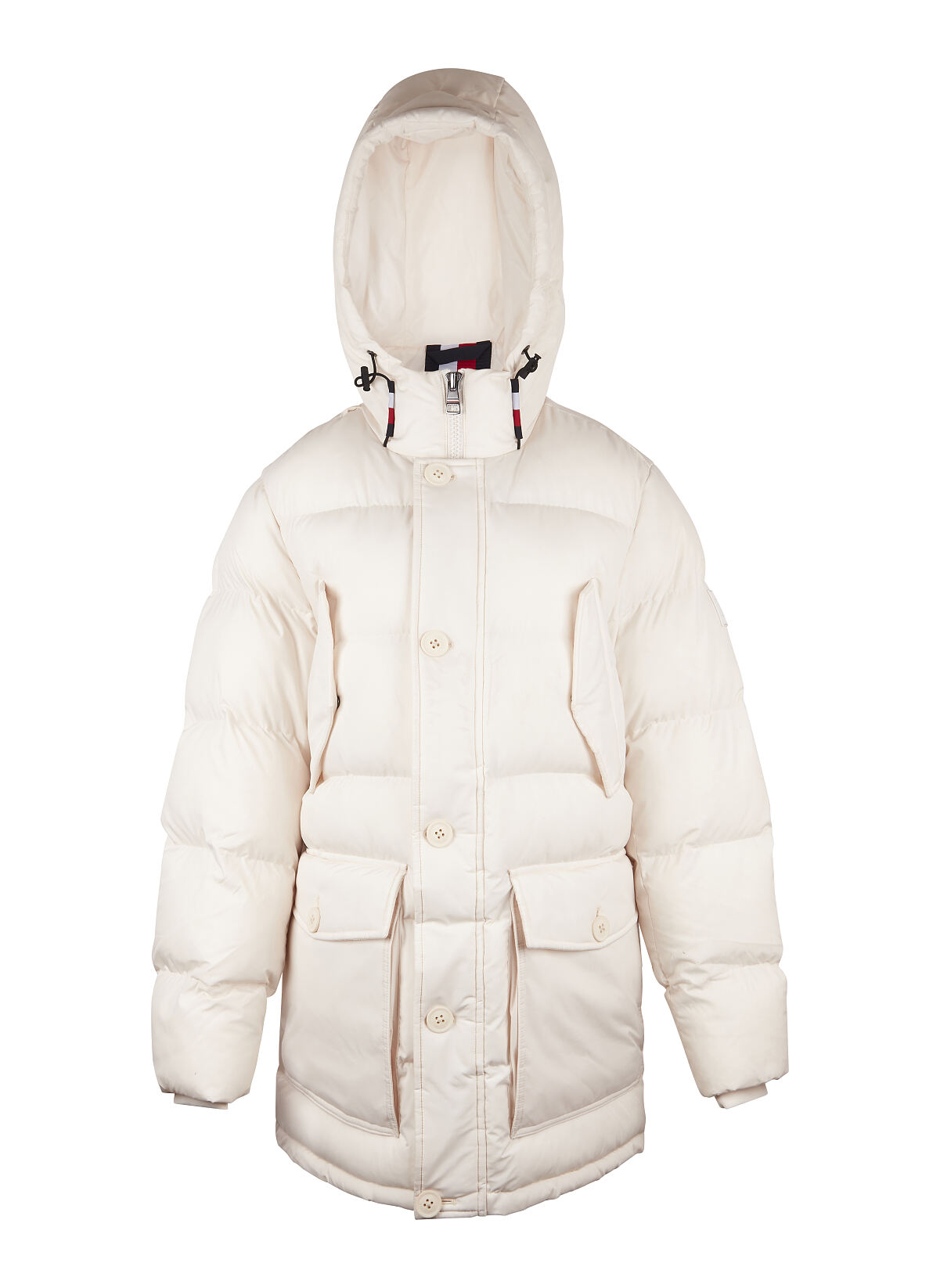 TK Maxx – Weißer Parka €139,99 (UVP €449,99)