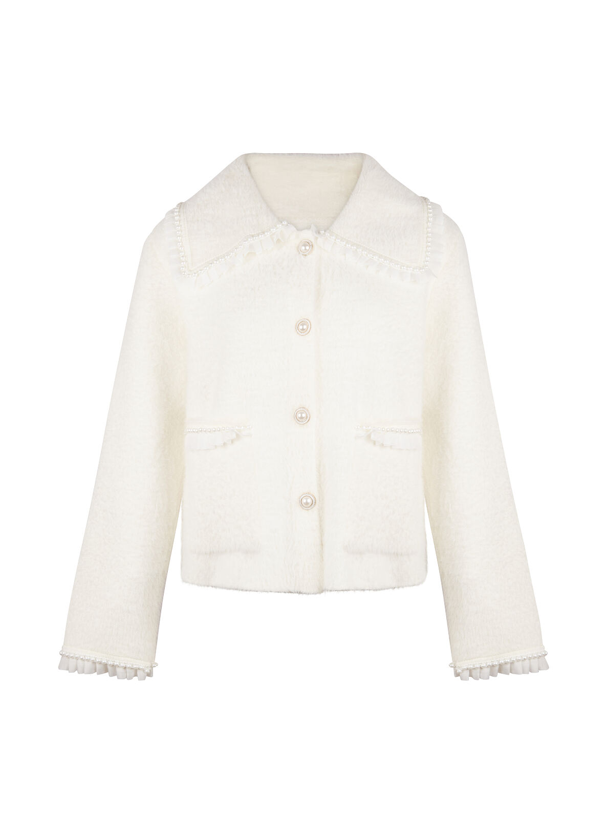 TK Maxx – Weiße Strickjacke €29,99