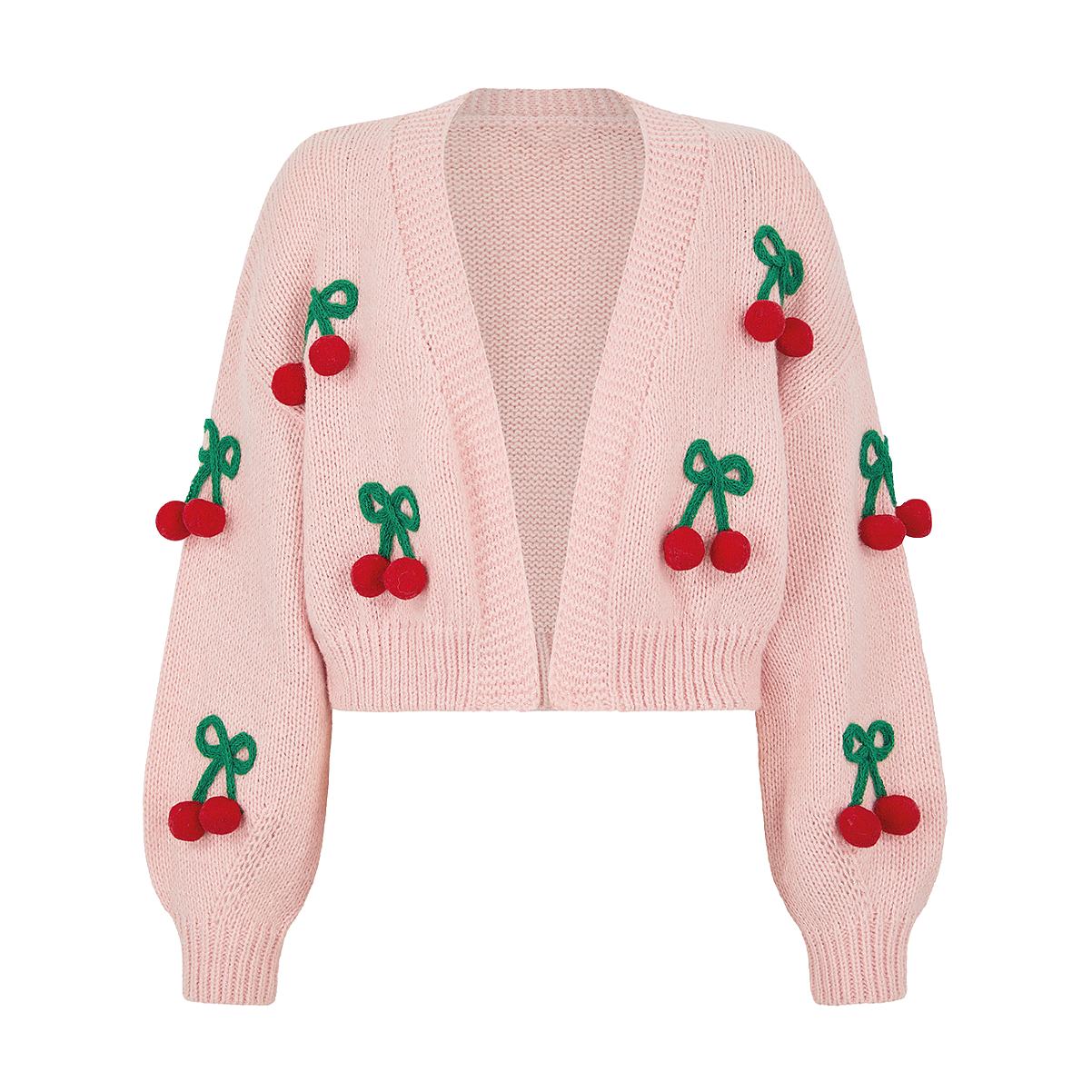 TK Maxx - Damen - Strickjacke mit Kirschen €37,99