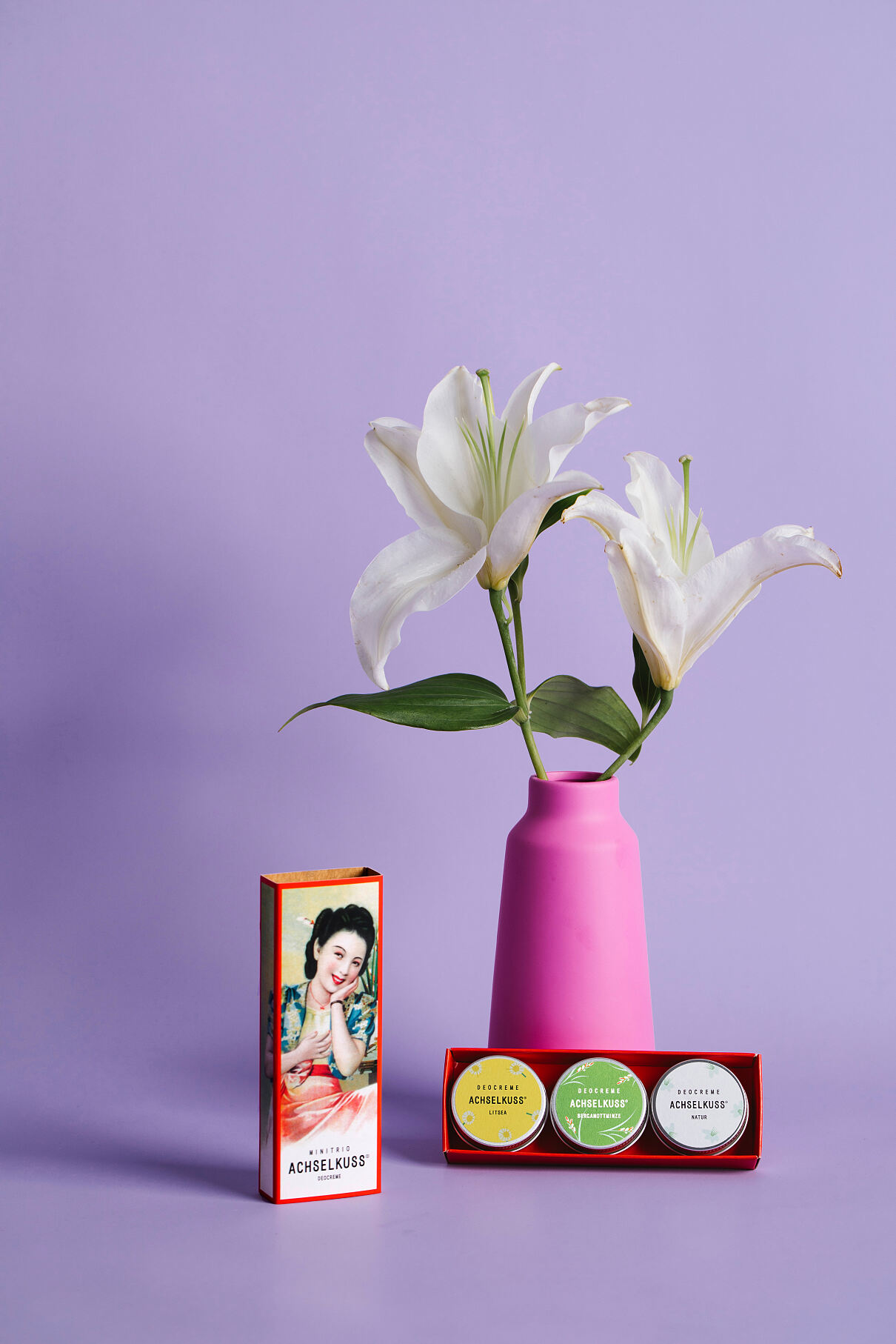 ACHSELKUSS_Mini Trio Frühling