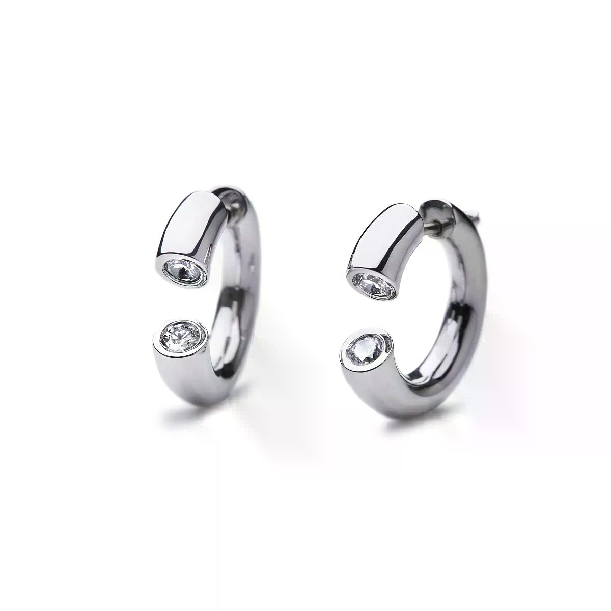 ES Creolen DIALOG Weißgold 750- mit Brillanten zus. 0,48ct. 5.990,-