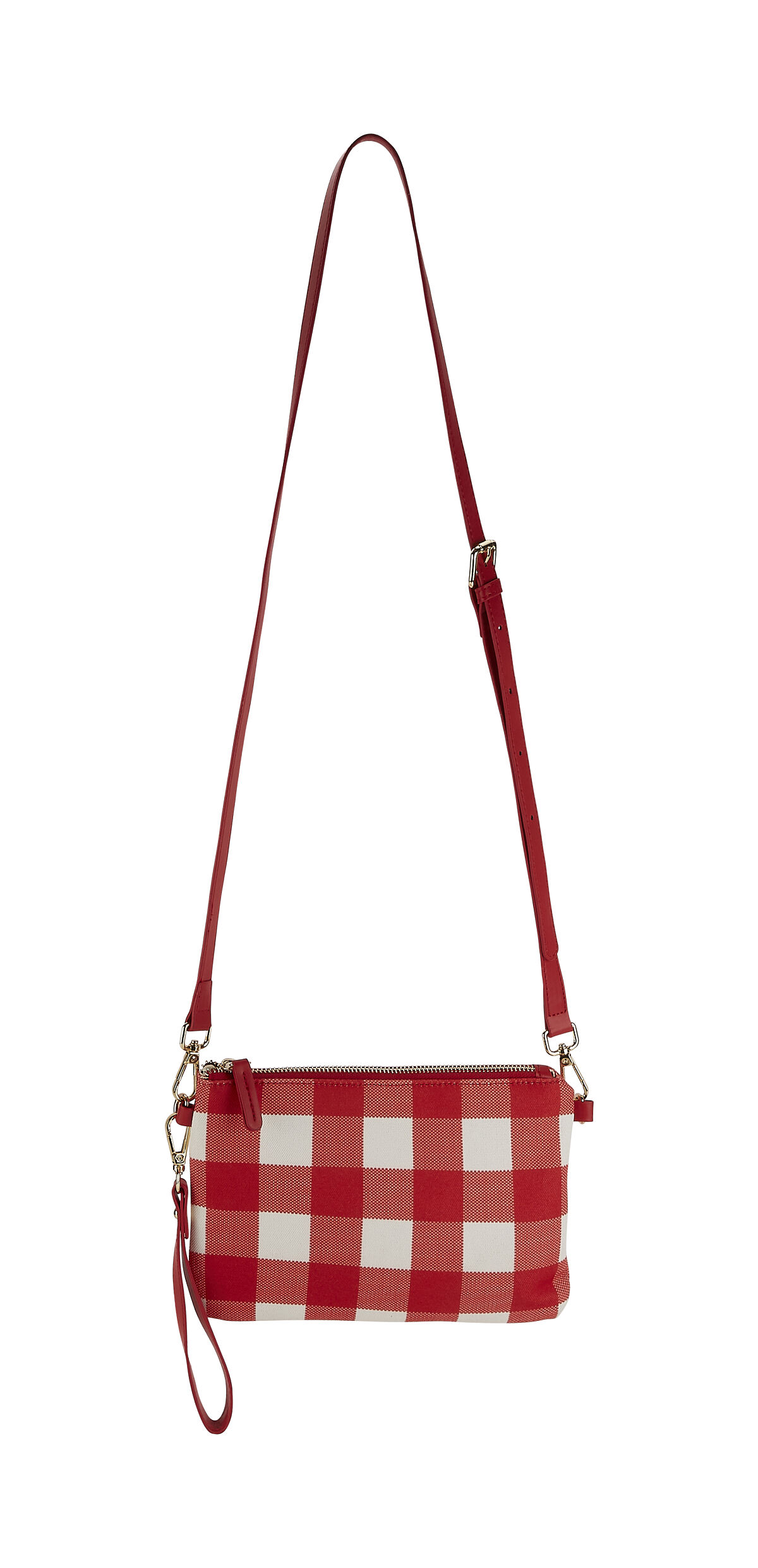 TK Maxx - Rot karierte Tasche €19,99