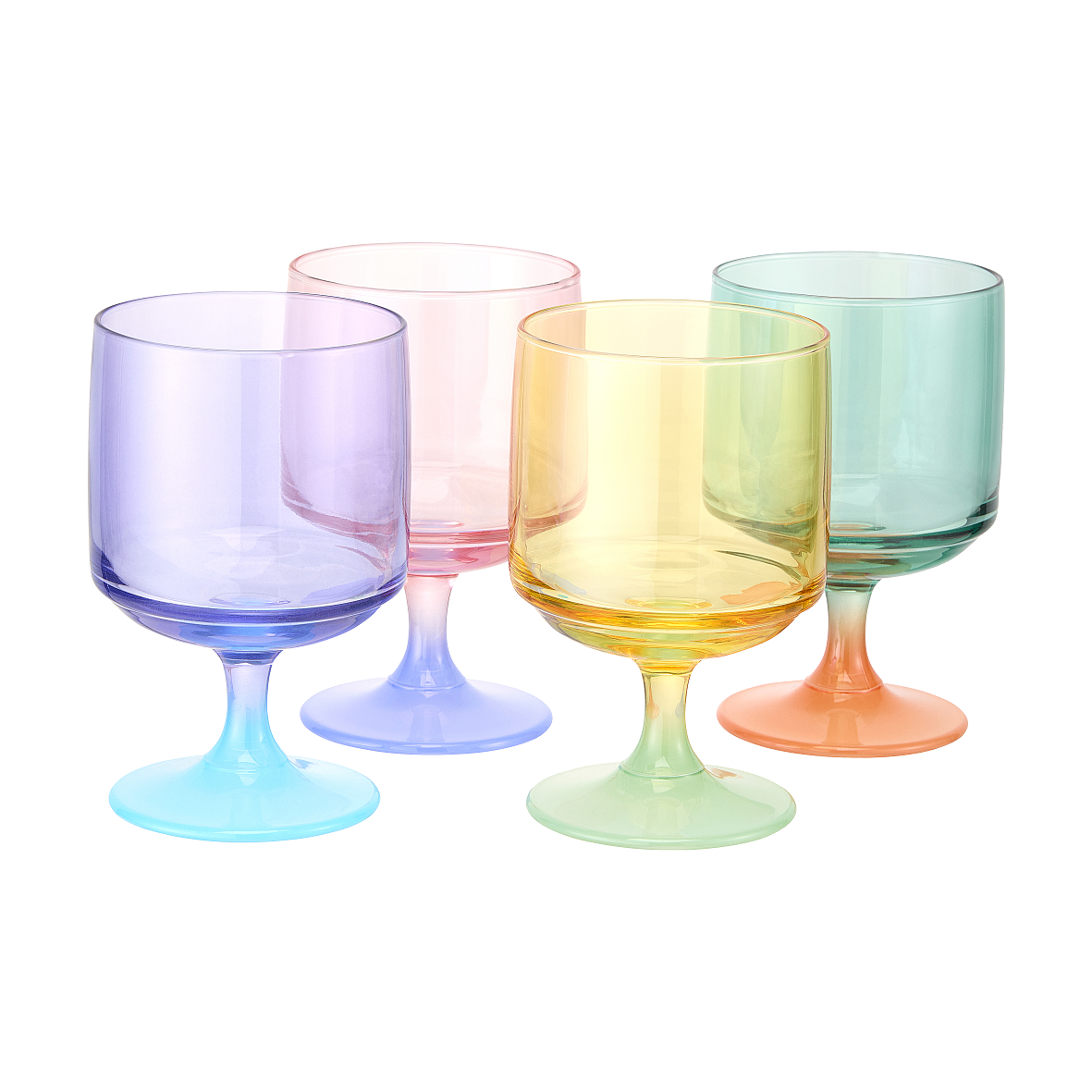 TK Maxx - Set mit vier bunten Gläsern-13.99_€