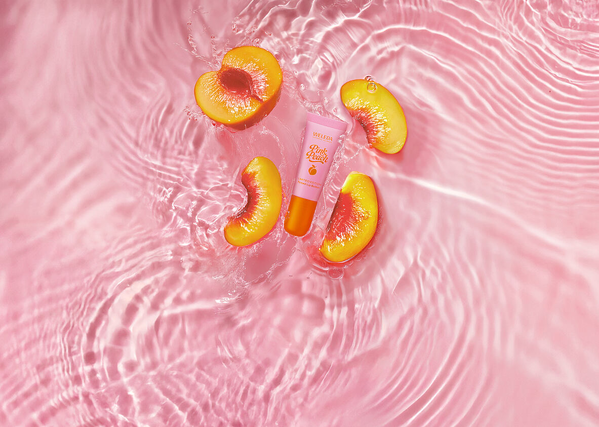 Weleda_Limited Edition_Pink Peach Tinted Lip Butter_Key Visual