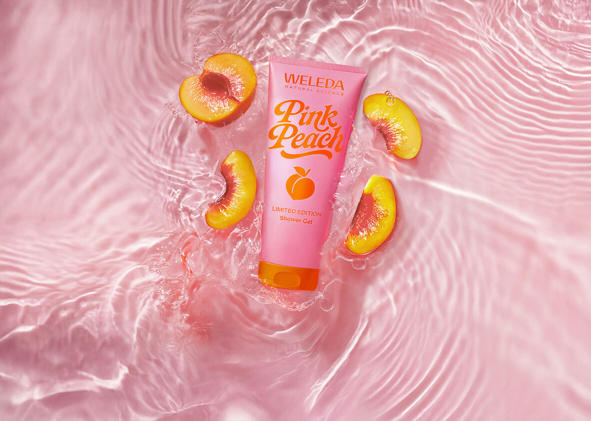 Weleda_Limited Edition_Pink Peach Shower Gel_Key Visual