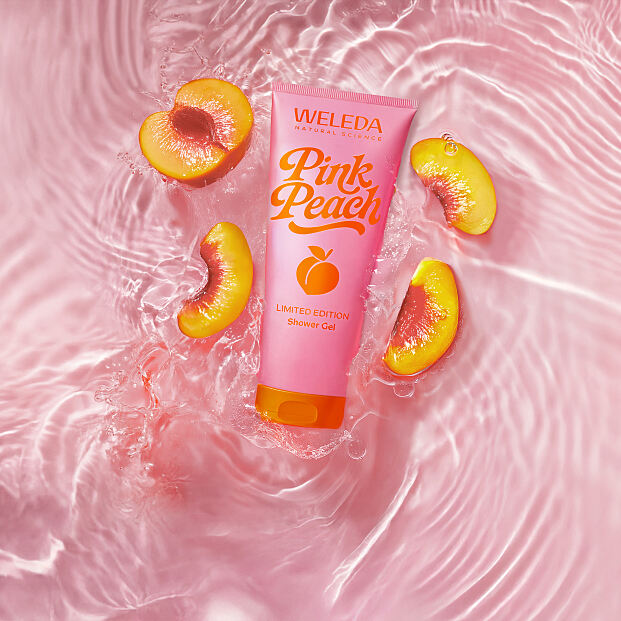 Weleda_Limited Edition_Pink Peach Shower Gel_Key Visual