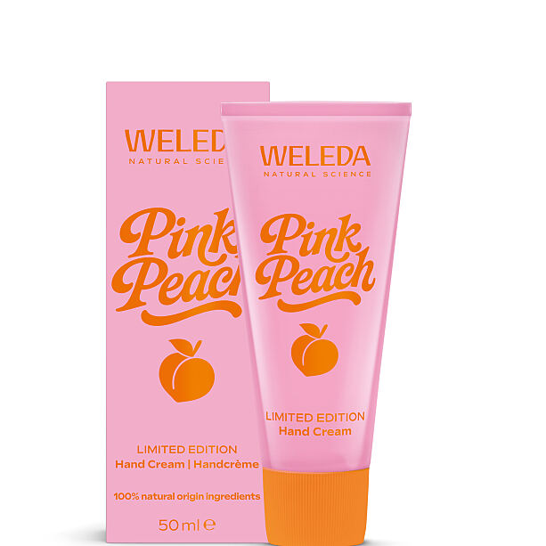 Weleda_Limited Edition_Pink Peach Handcreme_50ml_5,45 €
